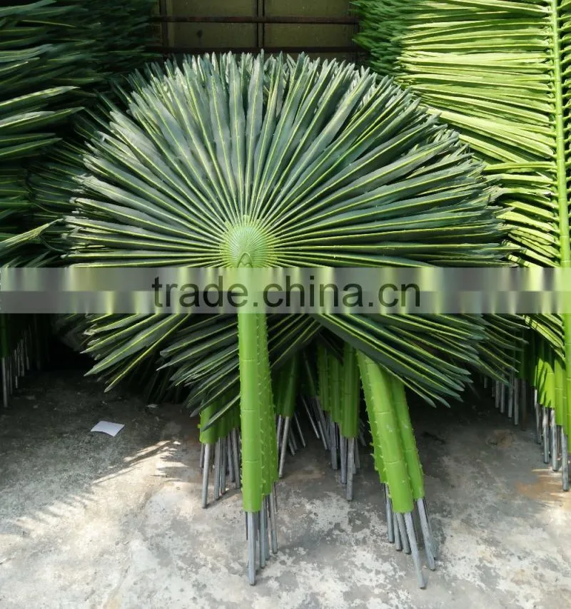 fake coconut leaves artificial kwai leaves artificial decorative palm tree leaves