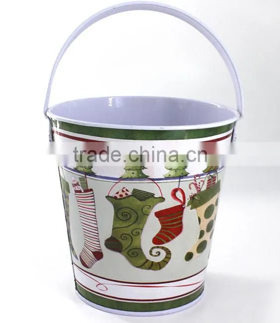 New product Factory directly sales for gift ice metal tin wine buckets for kids