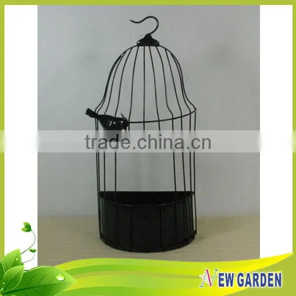 Novelty Birdcage Planter Pot,Special Design Multi-functional Sky Planter