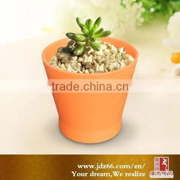 Chinese ceramic garden pots for garden pink