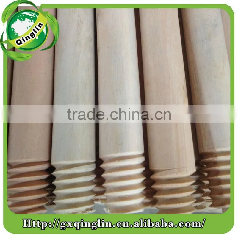 Cleaning Painted threaded broomstick