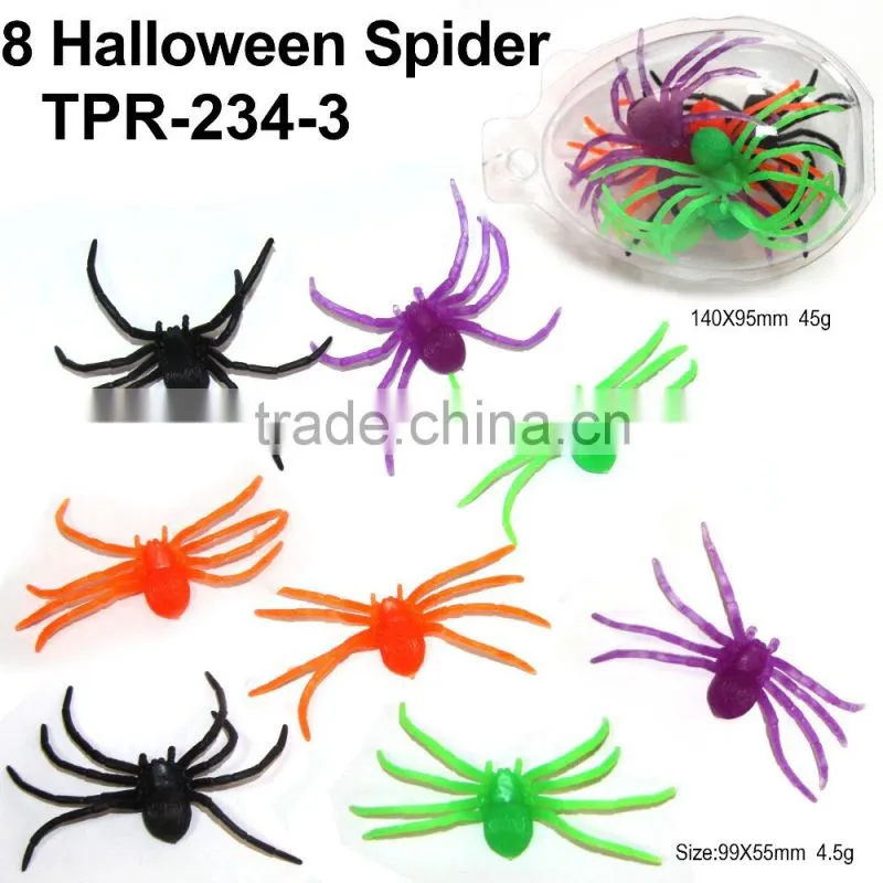 Novelty Stretchy Halloween Spider Toys for Kids