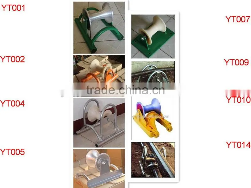 YT007 Ground Roller ,nylon cable laying rollers