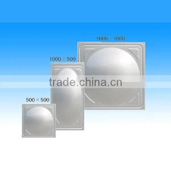 Square stainless steel water tank with good price and high quality