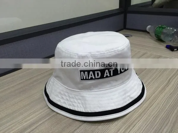 good quality 100% cotton bucket hat,design own your logo bucket hat