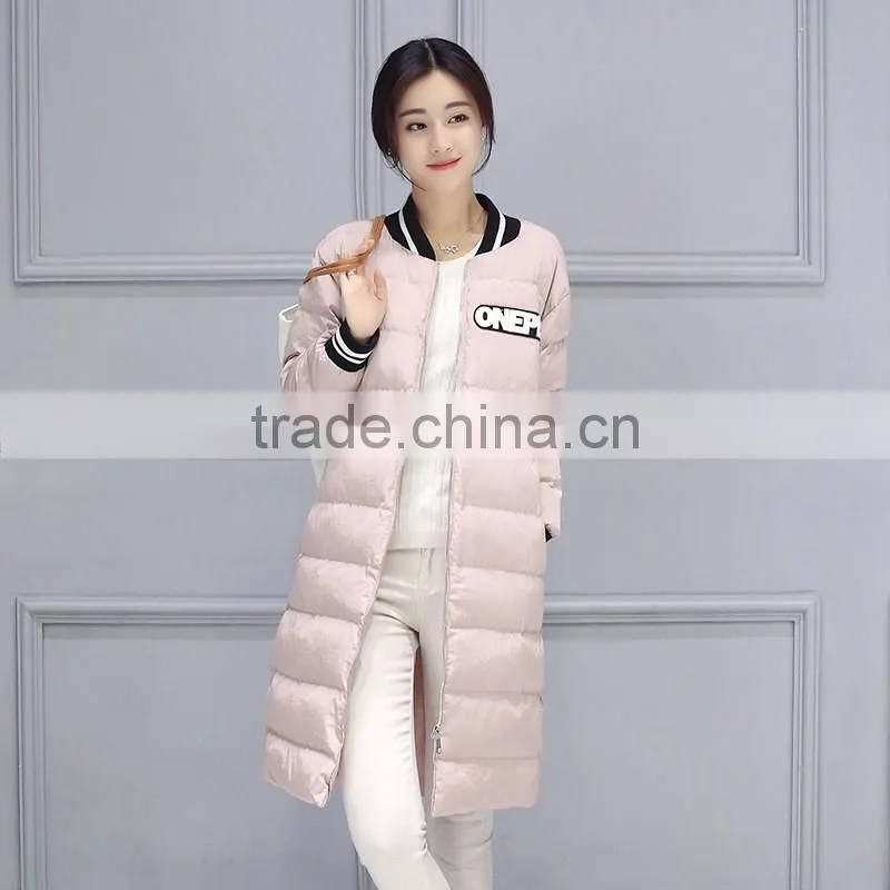 OEM service winter women ultra light down jacket women jacket winter 2016