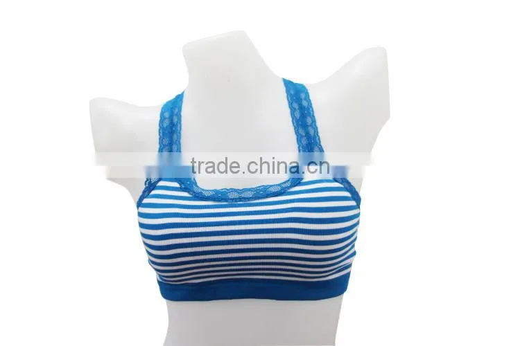 Green lace sports bra custom/genie sports bra