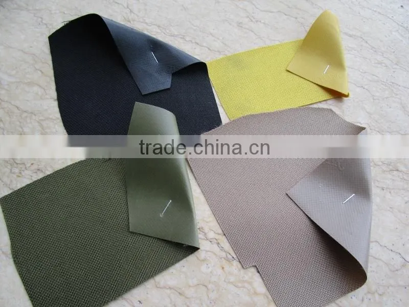 polyester oxford fabric with pvc coated stocklot, pvc coated oxford fabric stock lot