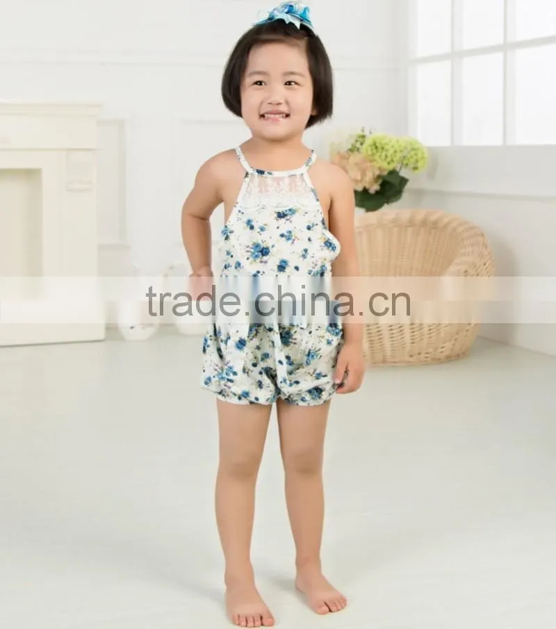 Summer Baby Girls Romper Girls Cute Lace Jumpsuit Costume Wholesale Children Wear