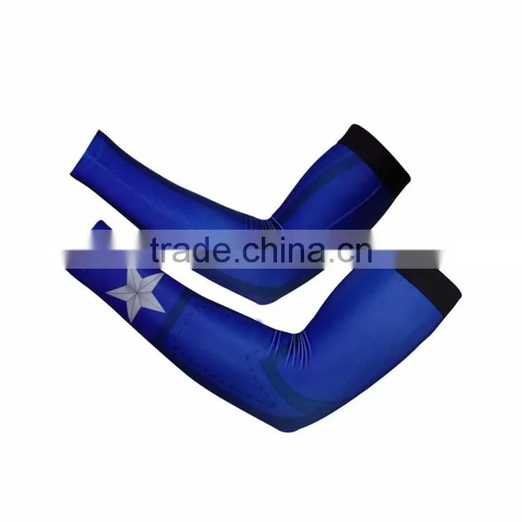 China manufacturer Custom design heat transfer sublimation compression arm sleeve no minimum