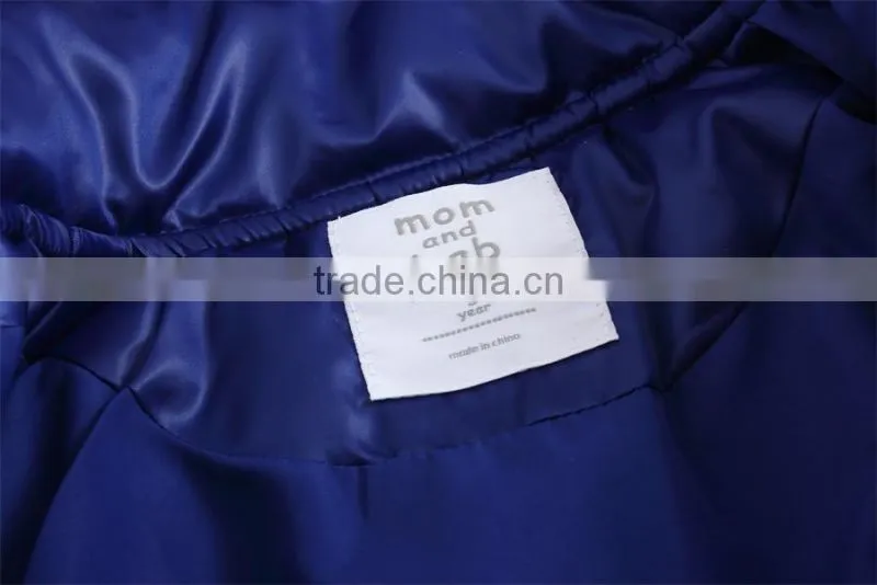 MOM AND BAB kids clothes wholesale, kids boys coats for winter, sideling zipper design kids boys top coats
