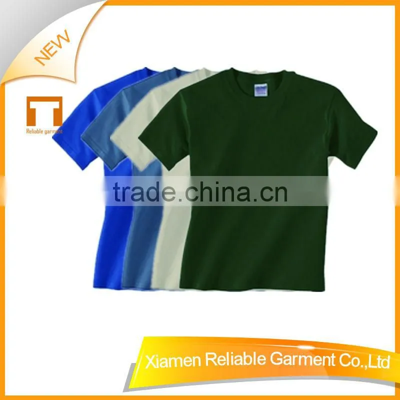 100% cotton children plain t-shirt dresses with good quality