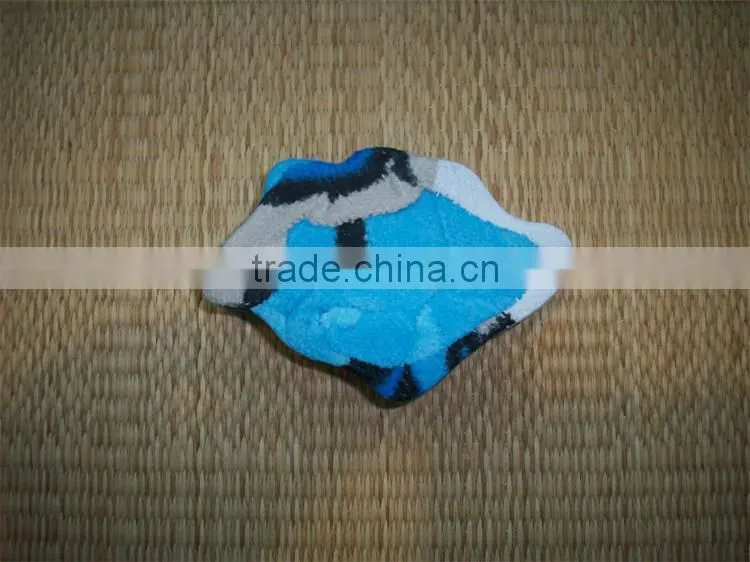 custom print shape 100% combed cotton compressed towel