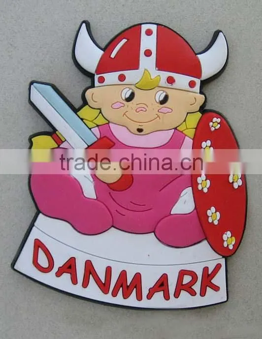 3D cartoon refrigerator magnet