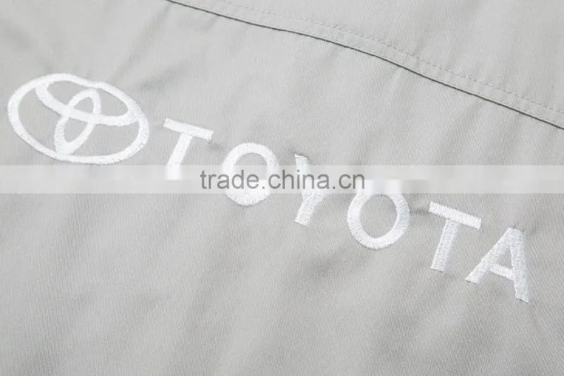 100% cotton anti-shrunk vehicle maintenance workers uniform workwear product type