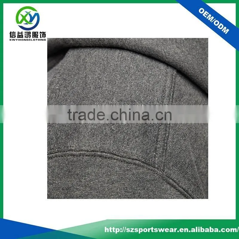 OEM service high quality custom mens black color 100% blank polyester hoodie oversized hoodie