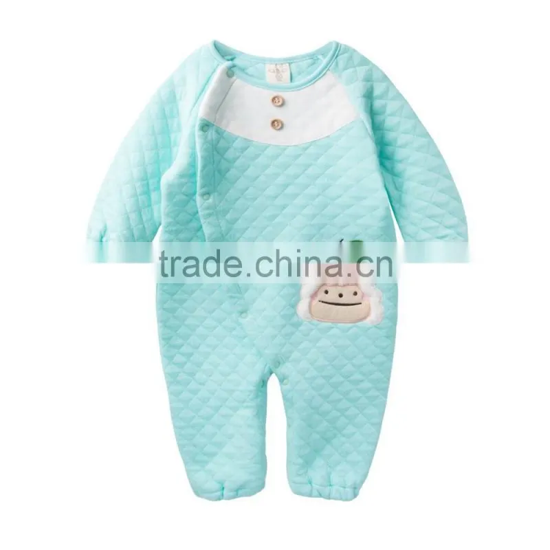 New Spring Unisex Baby Rompers Air Cotton Side Opening Bodysuits Onesie Wholesale Factory Price
