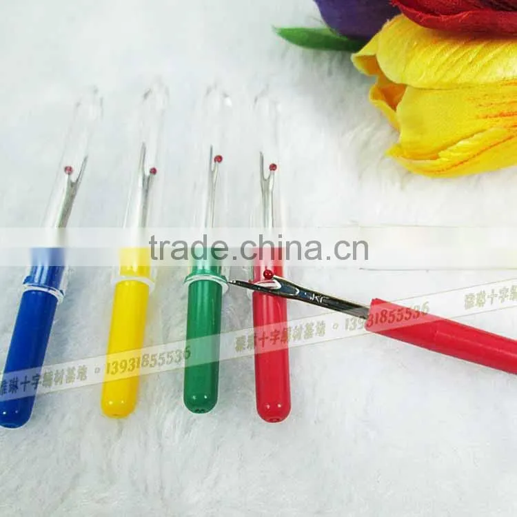 100pcs/bag plastic Sewing Tool Small Stitch Ripper sewing thread cutter Diy Sewing Accessories seam ripper for cross stitch