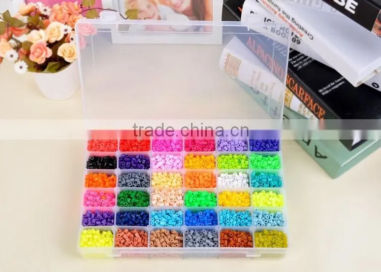 36 Color 5mm Perler Beads 12000pcs Ironing Beads colorful fuse hama beads toys for kids