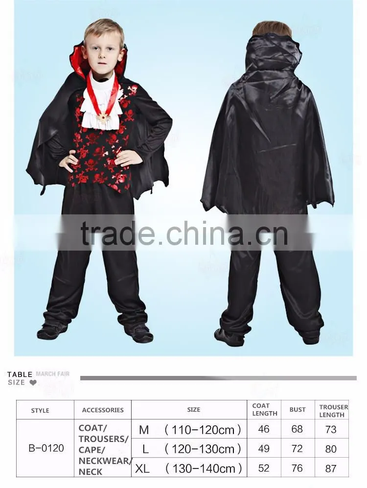 Boys halloween holidays little jazz vampires costumes