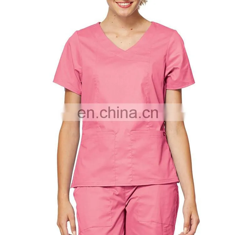 Women Fashion Nurse Uniform / Medical Scrubs Suit