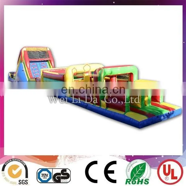 Lot of fun inflatable obstacle games for children