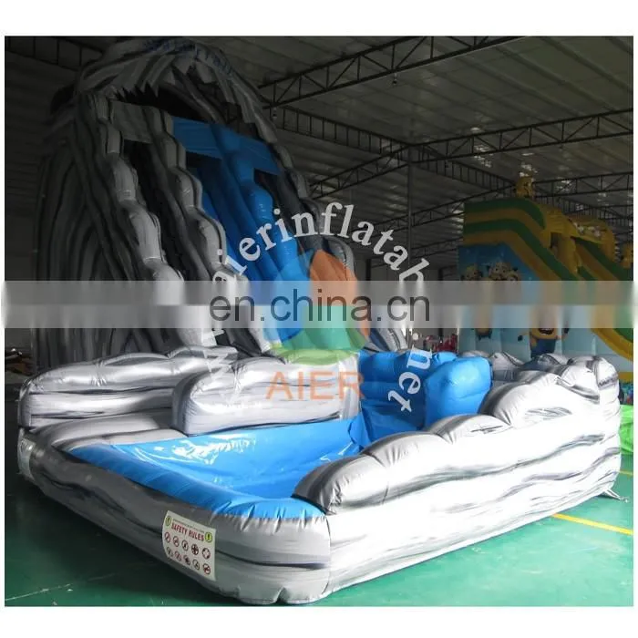 CE certification new design Wild Rapids inflatable slide