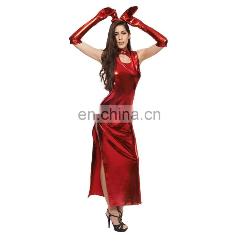 Black fetish bodysuit clubwear sexy costume latex catsuit manufacturer