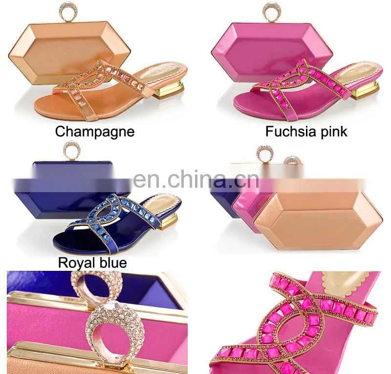 peach colored shoes matching clutch bag set for wedding