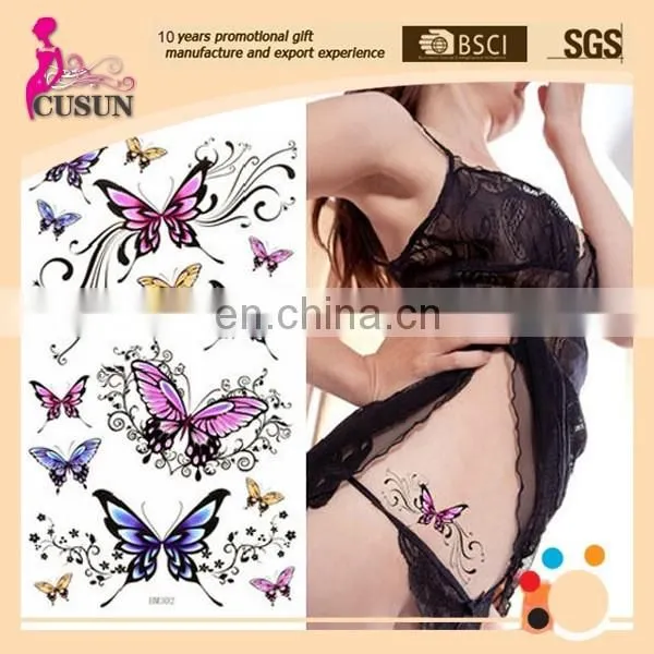Temporary newest hot sale metallic temporary body tattoos gold silver jewelry tattoos