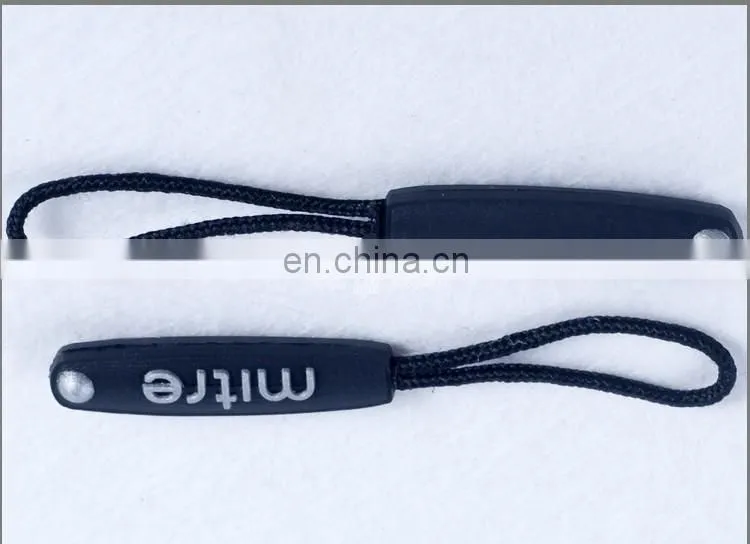 Hot Sale Nylon Zipper Puller with Custom Logo LR10008