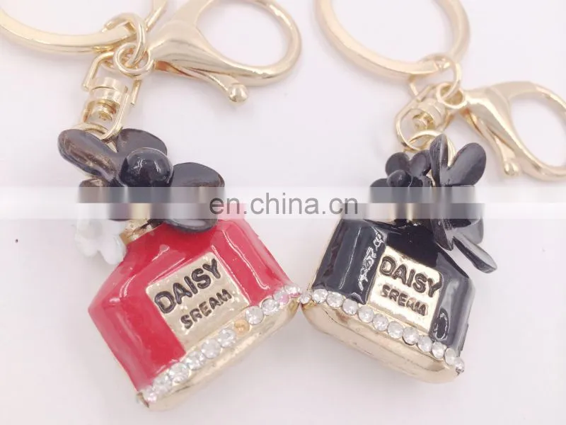 Customize Flower Shape Key Chain Promotion Fashion Key Chain