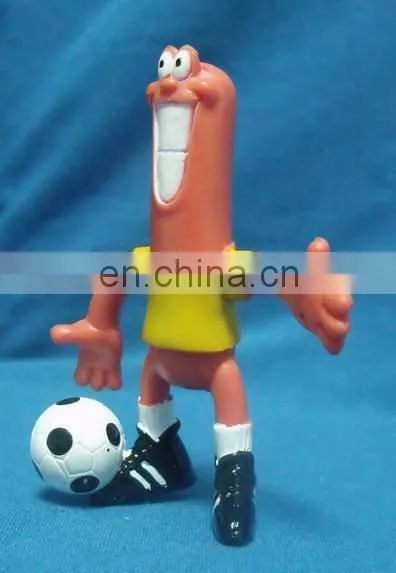 PVC bendable figure toys