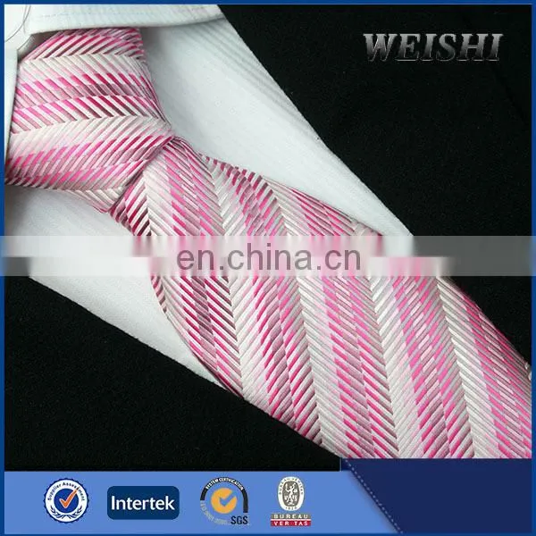 Low price custom necktie plaid stripe men tie