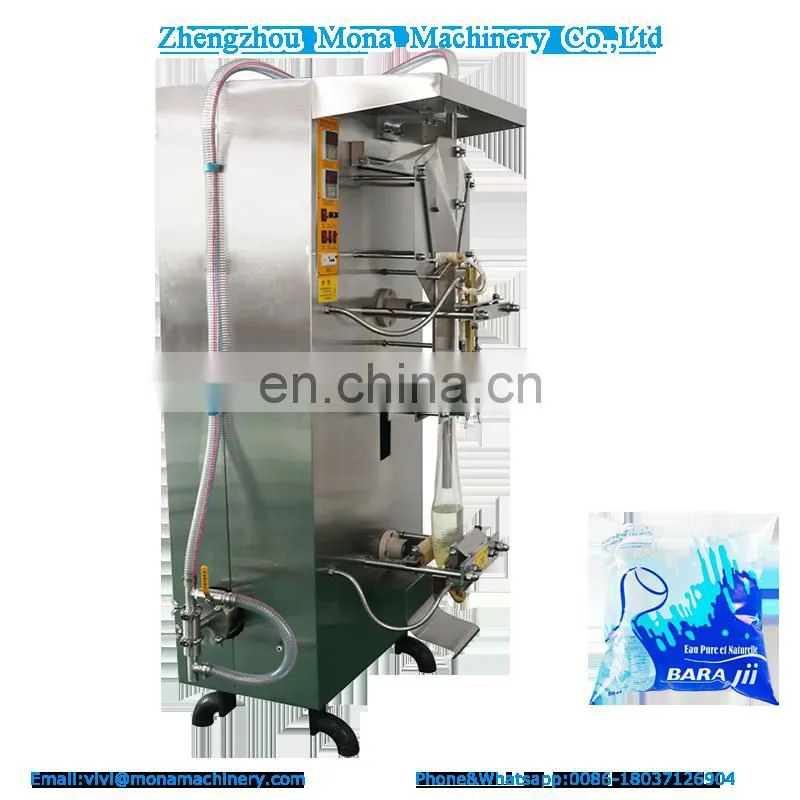 Automatic yogurt / milk / soy sauce packets packing machine weighing and sealing machine