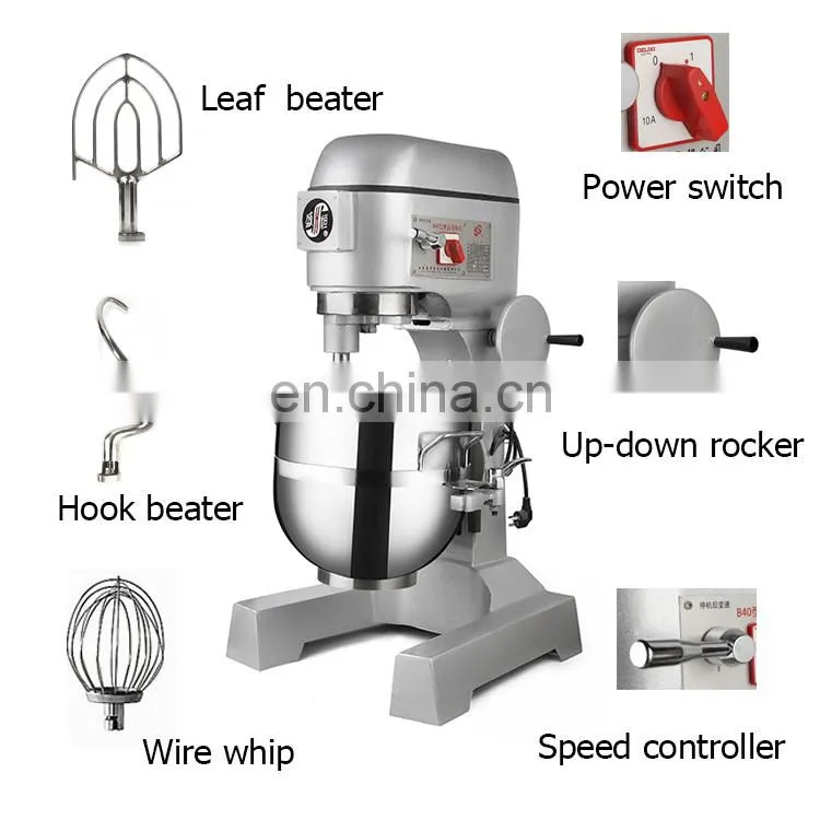 20L 30L 40L 50L 60L 80L Planetary Mixer