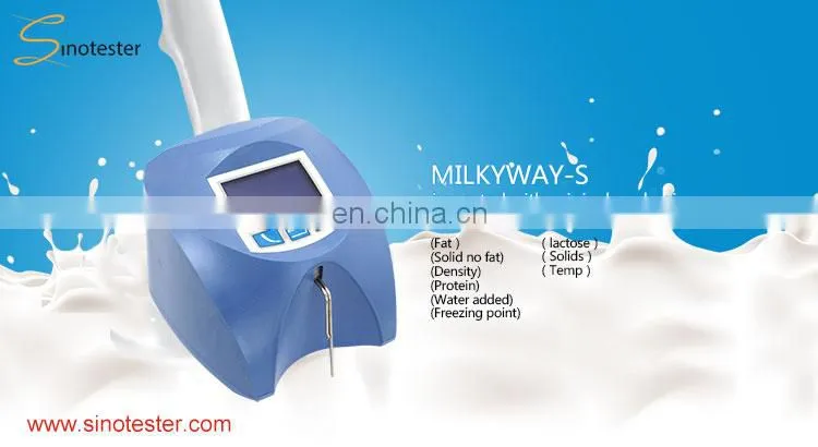 8 years top selling Cheap popular portable milk analyzer fat tester