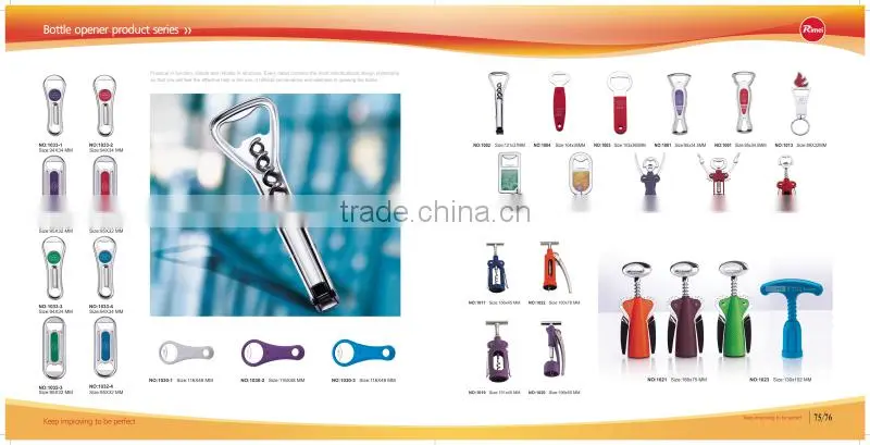 plastic Beer and wine botter opener With Various color