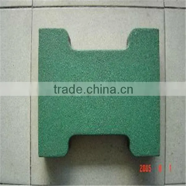 Dogbone rubber paver/ pathway rubber paver