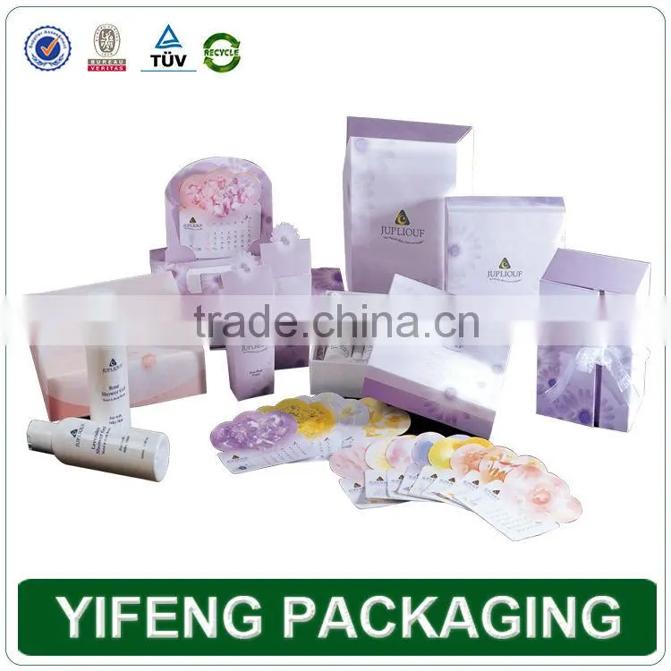 High quality paper cosmetic shoe box packaging