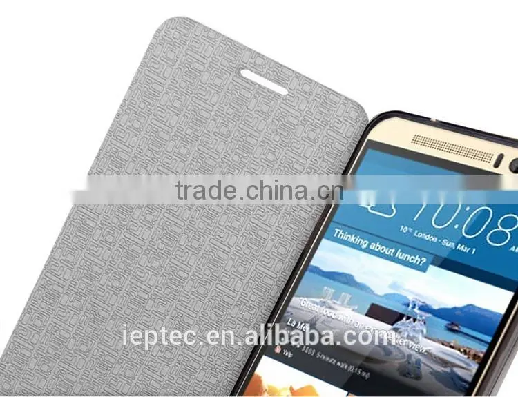 MOFi Case for HTC One M9 Flip Cover, Leather Mobile Phone Back Cover Housing for HTC One M9, HTC Hima