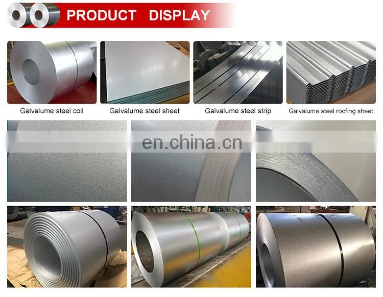China aluminum sheet galvanized galvalume steel sheet for corrugated roofing