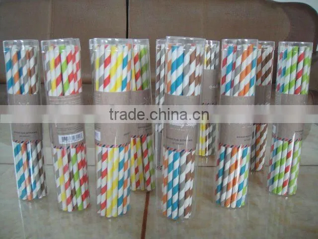 Fancy paper drinking straw