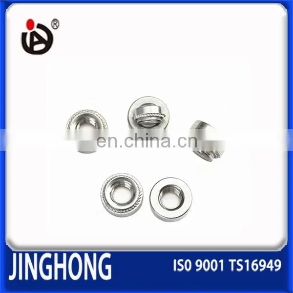 Hot Sale JINGHONG Press Rivet Nut Stainless Steel 304 Round Rivnut Self-Clinching Insert Nutsert Nuts