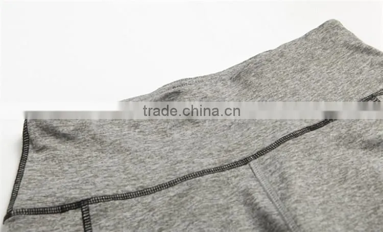 polyester spandex fabric gym pants