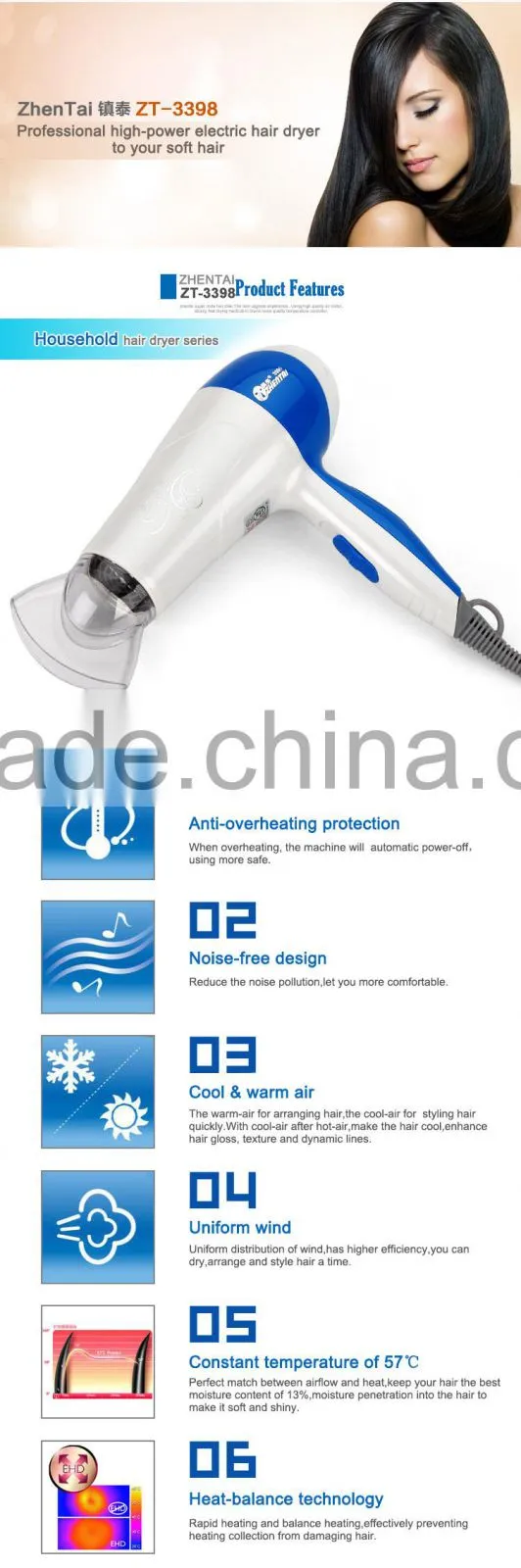 High Quality Blow Dryer Pet Dryer DC Motor Salon Hair Blower