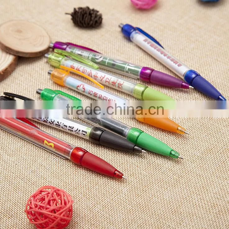 promotion pen with roll out paper