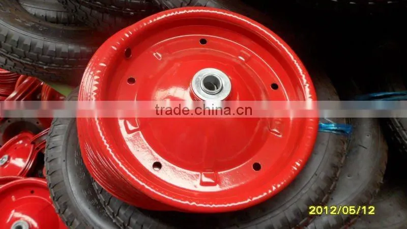(wheel rim)wheel barrow spare parts(wheelbarrow parts)