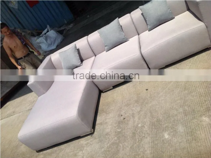 small corner simple &modern fabirc sofa