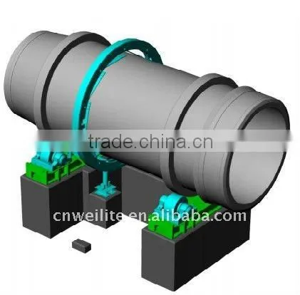 50meters rotary kiln/ rotary kiln for calcined dolomite with CE